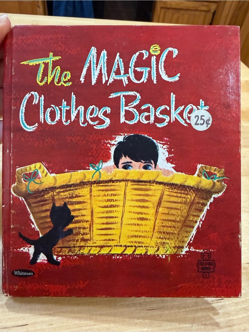 The Magic Clothes Basket Vintage Children’s Book - Red Cover